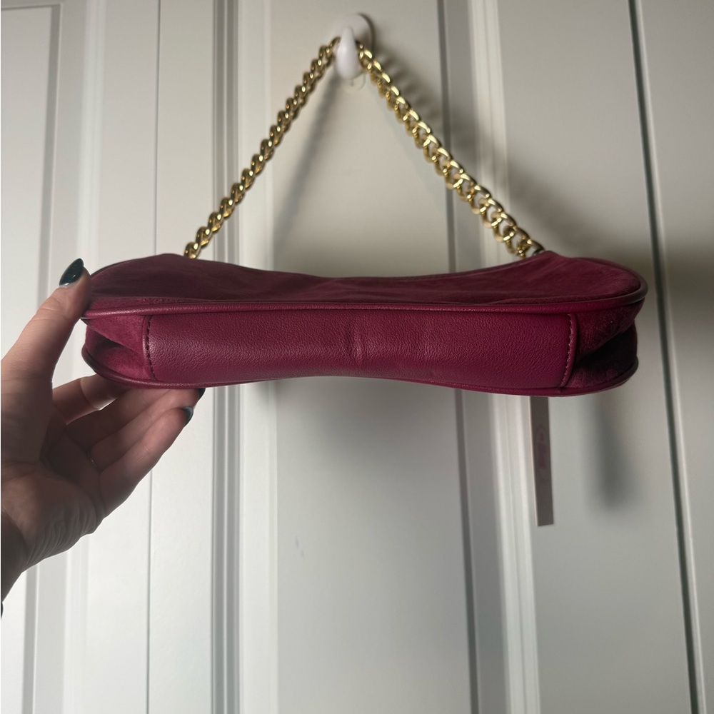 JUICY velvet shoulder bag NWT - Picture 6 of 7